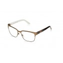 Gucci 4210 eyeglasses woman Col. gold / white / black