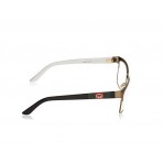 Gucci 4210 occhiali vista montature donna oro / bianco / nero