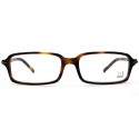 Dunhill glasses 07202 men rectangular color brown Made in Italy