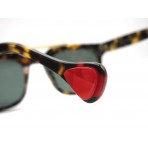 Dada-e By Lastes Model: Keith wayfarer sunglasses color Tortoise Handmade in Italy Limited Edition