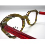 Dada-e eyeglasses frame mod. SILVIA col. 03 red woman