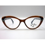 Dada-E eyeglasses frame mod. Giulia c. 04 brown woman