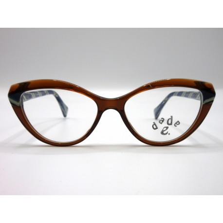 Dada-E eyeglasses frame mod. Giulia c. 04 brown woman