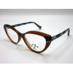 Dada-E eyeglasses frame mod. Giulia c. 04 brown woman