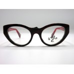 Dada-E eyeglasses frame mod. Nora col. 09 made in Italy hand made woman