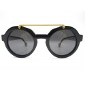 Dada-E occhiale da sole mod. Eric col. 01 nero, made in Italy, unisex