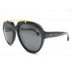 Dada-E occhiale da sole mod. Jimi col. 01 nero, unisex, made in Italy, hand made