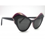 Dada-E sunglasses mod. Wamp col. 02 black woman, made in Itay, hand made