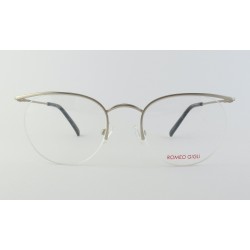 Romeo Gigli RG142 occhiali da vista unisex colore argento