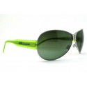 occhiale da sole Billionaire unisex modello Ligabue colore acciaio/verde/C3