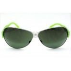 occhiale da sole Billionaire unisex modello Ligabue colore acciaio/verde/C3