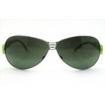 occhiale da sole Billionaire unisex modello Ligabue colore acciaio/verde/C3