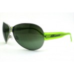 occhiale da sole Billionaire unisex modello Ligabue colore acciaio/verde/C3