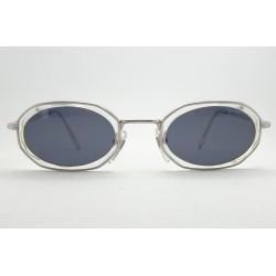 Old Italy Lozza 1163 occhiali da sole unisex colore acciaio-trasparente Rif 8248